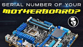 How to find out the Serial Number of your Motherboard [upl. by Laehcym775]