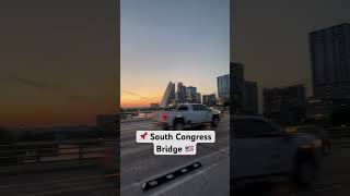 Waiting for bats on South Congress Bridge in Austin Texas 🇺🇸 [upl. by Sudnac]