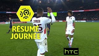 Résumé de la 17ème journée  Ligue 1  201617 [upl. by Kinsman948]