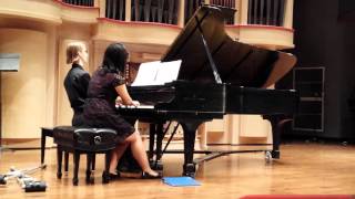 Dvorak Legend Op 59 No 3 piano Duet [upl. by Zoila]