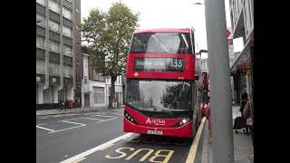 Mirrorless Enviro 400 City BYD Electric EV Arriva London EA21 LG71DLD Short Journey on the Route 133 [upl. by Nauqal]