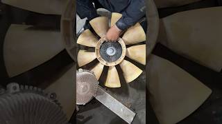 Repair Engine Clutch Fan  How To Repair Engine Clutch Fan  youtube automobile mechanic video [upl. by Lehcer]