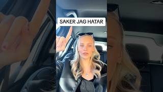 SAKER JAG HATAR [upl. by Ahsoem]