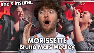 SHE KILLED THIS Morissette Amon  Bruno Mars Evolution Medley  Reaction [upl. by Mahgirb]