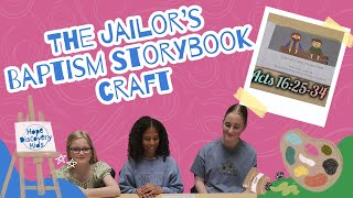 The Jailor’s Baptism Storybook  Kids Craft [upl. by Ive175]