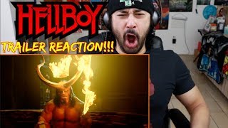 HELLBOY 2019  Official TRAILER  REACTION [upl. by Einnahc]