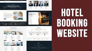 How to Make a Hotel  Tour Booing Website with WordPress amp Elementor FREE [upl. by Squire466]