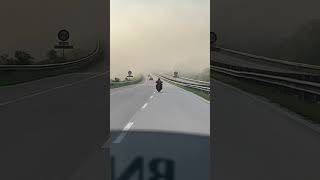 100 MPH Maxsym TL500 top speed  almost VS Harley Davidson Street Glide SYM maxsym stocks [upl. by Glori]