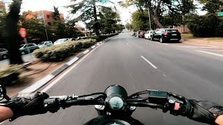 Quick Ride  Yamaha XSR700 RAW Onboard NO DB KILLER [upl. by Atinaujnas]