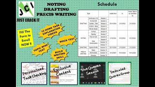 25th November Batch  Noting Drafting Precis Writing [upl. by Asaph]