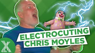 Chris Moyles gets ELECTROCUTED  The Chris Moyles Show  Radio X [upl. by Aynwat114]