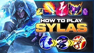 HOW TO PLAY SYLAS SEASON 14  NEW Build amp Runes  Season 14 Sylas guide  League of Legends [upl. by Idihc694]