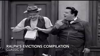 Ralph Kramden’s Eviction Compilation Classic 39 The Honeymooners • Jackie Gleason Art Carney [upl. by Etteloiv]