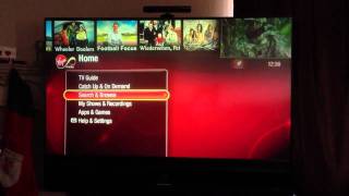 Sky Anytime on Virgin Media TiVo [upl. by Aropizt]