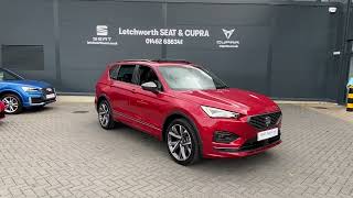 Letchworth SEAT  Tarraco FR Sport 20 200ps DSG 4Drive PANORAMIC ELECTRIC SUNROOF  LS71JKZ [upl. by Steffin]