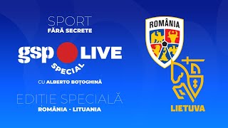 Lucescu primul meci „acasă” ca selecționer după 38 de ani » Prefațăm România  Lituania la GSP Live [upl. by Ikkaj]