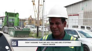 ‘DON’T ASSUME THAT WE SEE YOU AND ARE STOPPING’ – TRUCK DRIVER [upl. by Eanel222]