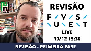 FUVEST PRIMEIRA FASE  REVISÃO HISTÓRIA [upl. by Ludovick]