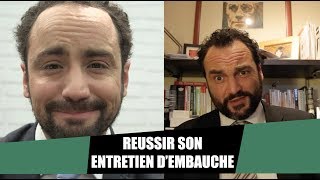 COMMENT RÉUSSIR SON ENTRETIEN DEMBAUCHE [upl. by Meill]