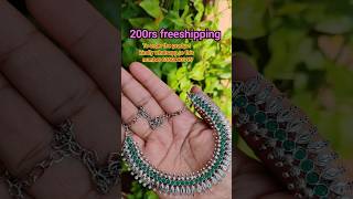 low price necklacenecklaceonlineshoppingdiyimitationoxidised jewelleryviralshortstrending [upl. by Haelahk]