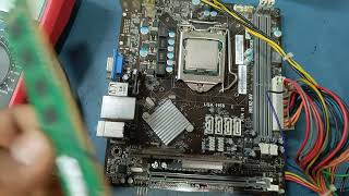 H61h2mv motherboard repair [upl. by Yatnahc]