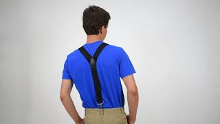 Trigger Snap Suspenders That Attach to Belt Loops [upl. by Nnil]