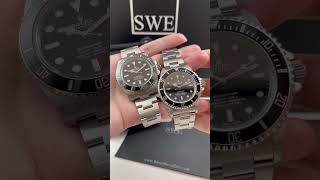 Rolex Submariner Non Date 124060 and 14060 Steel Watches Review  SwissWatchExpo [upl. by Natalia986]