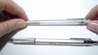 Rotring Rapid Pro mechanical pencil review [upl. by Anderea449]