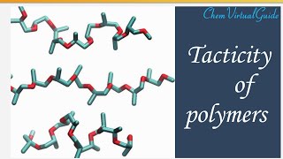 Tacticity of polymers  explanation in tamil [upl. by Akimaj]