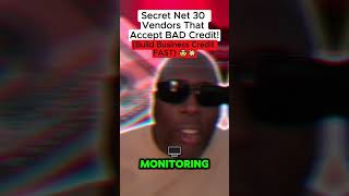 5 Secret Net 30 Vendors That Accept BAD Credit business businessnews businesscredit [upl. by Melisa]