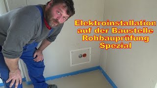 Elektroinstallation Teil 2 nach Estrich Spezial Bautenstand [upl. by Renita]