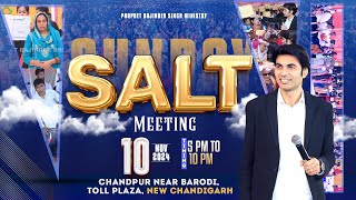 PROPHET BAJINDER SINGH MINISTRY 10 NOV SUNDAY EVENING CHURCH NEW CHANDIGARH MEETING LIVE [upl. by Bee]