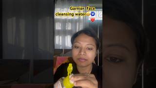 Garnier cleansing water review🧿ytshortsshortssubscribegarnierviralvideoviralsongfacecleanser [upl. by Eycats]