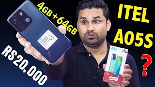 ITEL A05S UNBOXING  4GB64GB  Best Mobile Under 20K [upl. by Sawyere841]