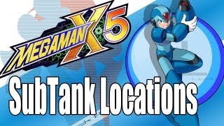 Megaman X5 Sub Tanks [upl. by Uela387]