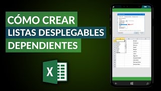 Cómo Crear LISTAS DESPLEGABLES DEPENDIENTES en Excel [upl. by Mchugh]