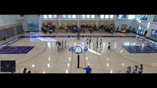 Cushing Academy vs Worcester Academy Varsity Girls Volleyball [upl. by Enneirda]