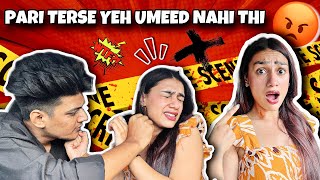 Love Bite💋 Prank On Vishal 😰   Pari Tu Bahot Galat Kar Rahi Hai💔 [upl. by Lebasile]