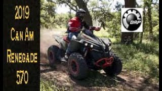 Can Am Renegade 570 canam quad atv familytime [upl. by Byler858]