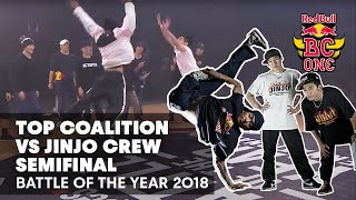 Battle Of The Year 2018  Semifinal Top Coalition TW vs Jinjo Crew KR [upl. by Elmer]