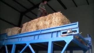 Straw pellet plant 2 Tonh [upl. by Aihsenak]