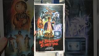 Stranger Things Halloween Horror Nights Art Print and Funko Pops found at Goodwill  shorts [upl. by Ardel]