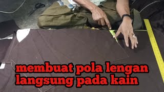 proses pembuatan lengan baju kemija [upl. by Nava437]