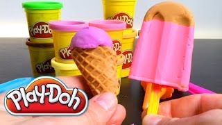 DibusYmas PlayDoh Ice Cream play dough by Unboxingsurpriseegg [upl. by Nabalas]