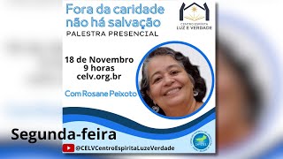 Palestra Presencial e Virtual  Fora da caridade não há salvação [upl. by Babita]