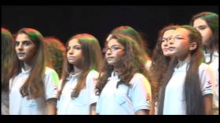 UAE and Lebanese National AnthemLebanese Emarati Day 2015 [upl. by Nayar]