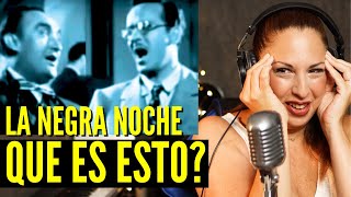 PEDRO INFANTE  PEDRO VARGAS  LA NEGRA NOCHE  Vocal Coach REACTION amp ANALYSIS [upl. by Ahseek]