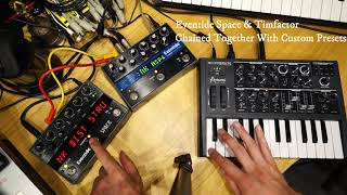 Eventide Space amp Timefactor  Microbrute  quotIn Spacequot [upl. by Delastre]