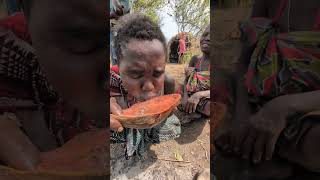 Wow 😮😋 She must be a Best chief in tribe See how she cooks a very delicious soup 🍲😋‼️hadzabetribe [upl. by Hillier70]