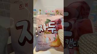 Korean plum candy 🍬 korean candy foryou [upl. by Notwen656]